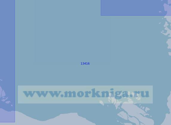 13416 Восточная часть Оленёкского залива (Масштаб 1:100 000)