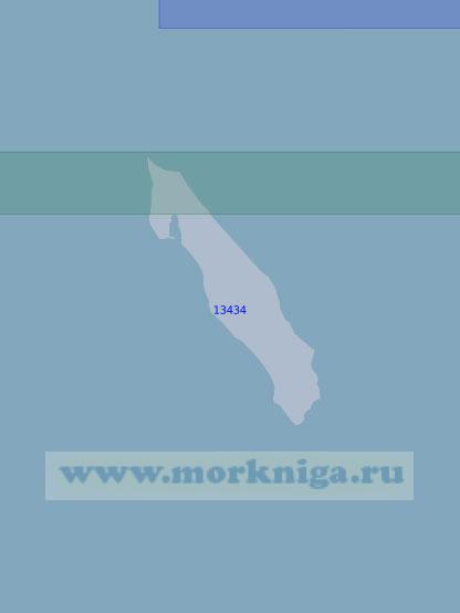 13434 Остров Столбовой (Масштаб 1:100 000)