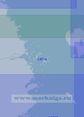 14018 Пролив Западная Соловецкая Салма (Масштаб 1:100 000)