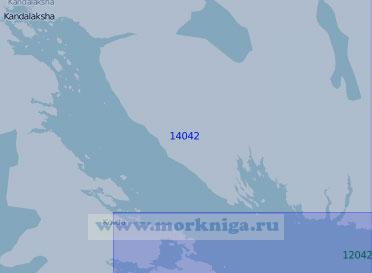 14042 Северная часть Кандалакшского залива (Масштаб 1:100 000)