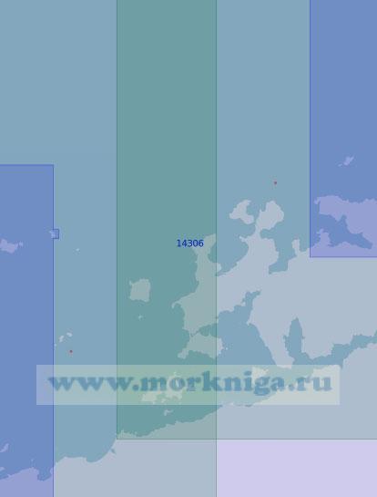 14306 От островов Баклунда до островов Ледяные (Масштаб 1:100 000)