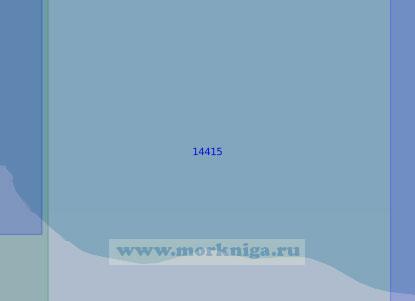 14415 От светящего знака Большой Баранов до устья реки Элевикууль (Масштаб 1:100 000)