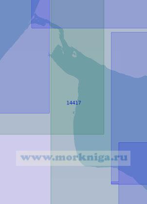 14417 Западная часть Чаунской губы (Масштаб 1:100 000)