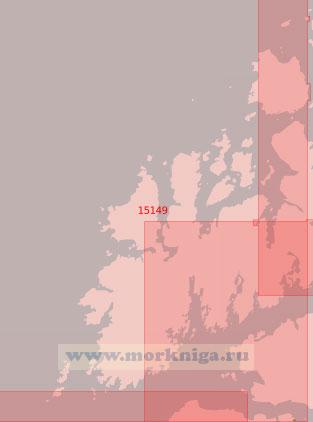 15149 От пролива Вестеролс-фьорд до острова Скугсей (Масштаб 1:50 000)