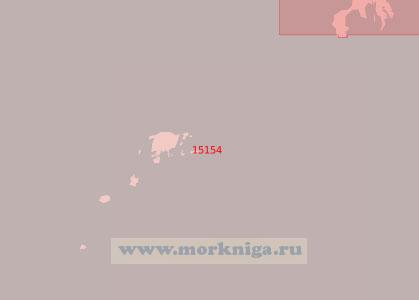 15154 От маяка Скомвер до острова Верёй (Масштаб 1:50 000)