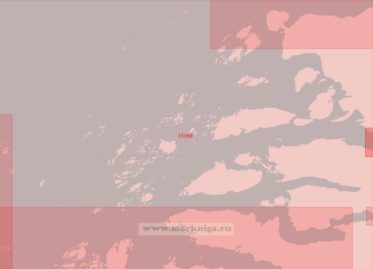 15169 От острова Рёдёйа до полуострова Стёттхалвёйа (Масштаб 1:50 000)