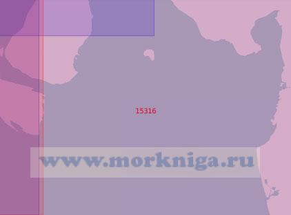 15316 Якорное место в заливе Мутный (Масштаб 1:50 000)