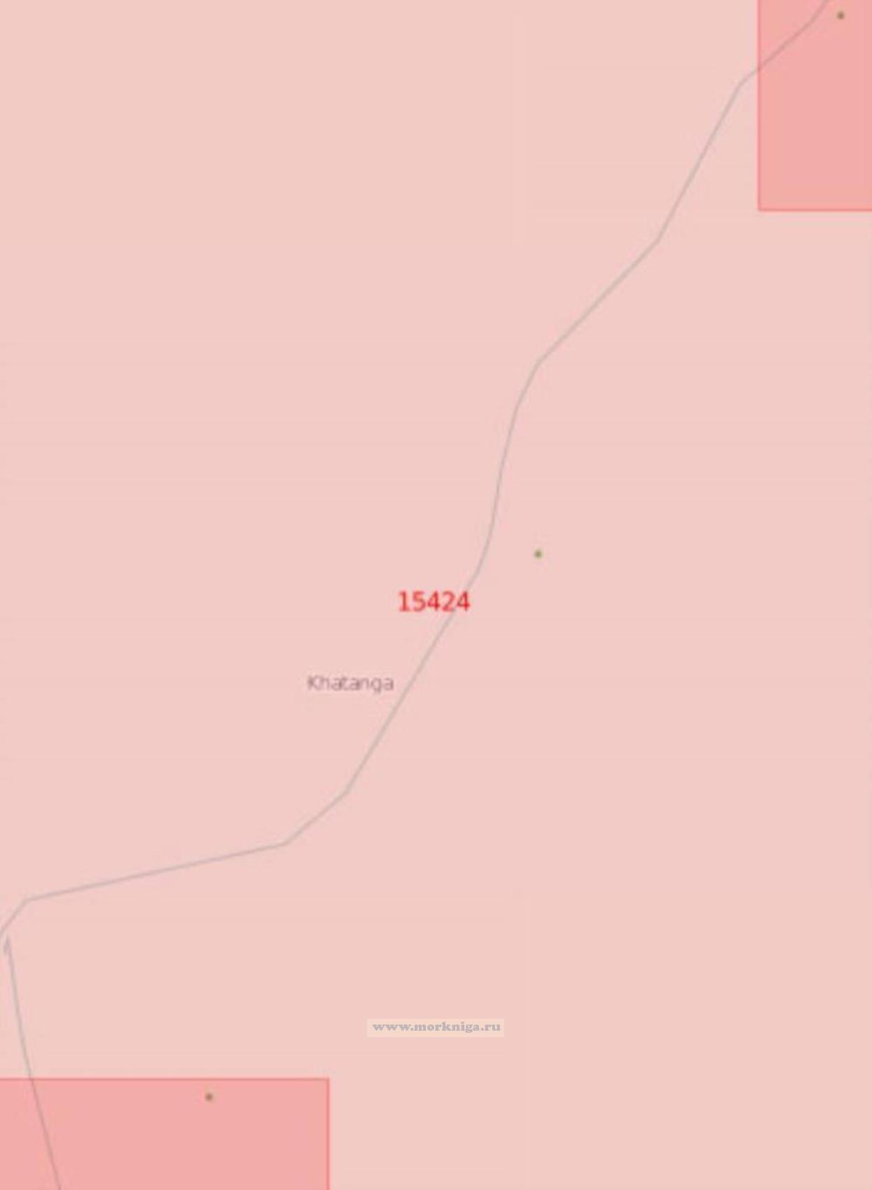 15424 От острова Бильканчек-Ары до острова Длинный (Масштаб 1:50 000)