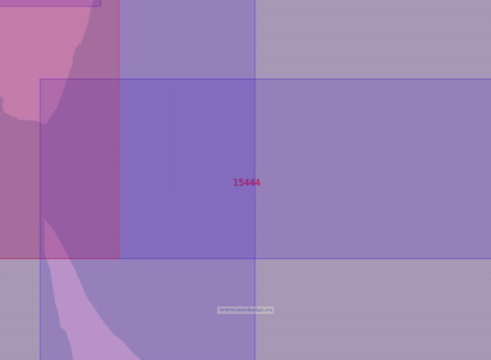 15444 Подходы с востока к проливу Восточный (Масштаб 1:50 000)