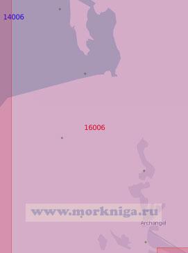 16006 От острова Мудьюгский до Архангельска (Масштаб 1:50 000)