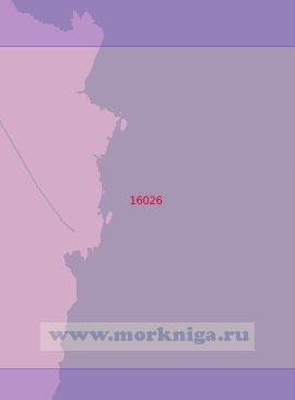16026 От губы Орловка до губы Кислуха (Масштаб 1:50 000)