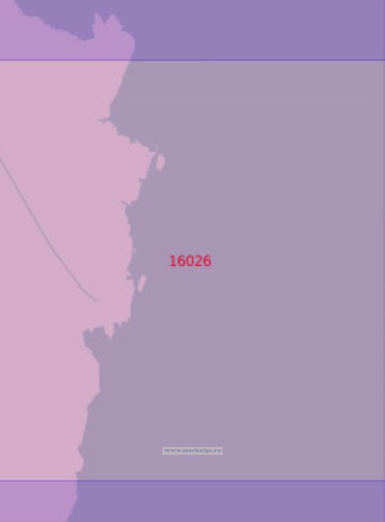 16026 От губы Орловка до губы Кислуха (Масштаб 1:50 000)