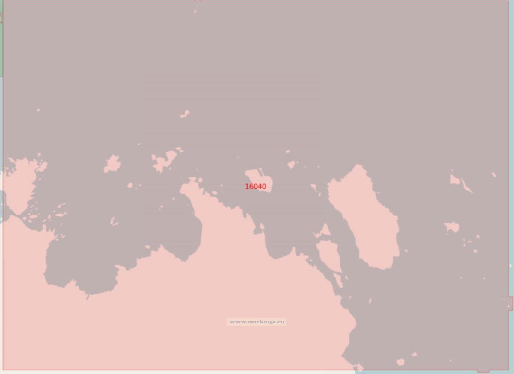 16040 Сумская губа с подходами (Масштаб 1:50 000)