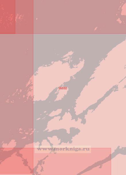 16102 Пролив Лека-фьорд (Масштаб 1:50 000)