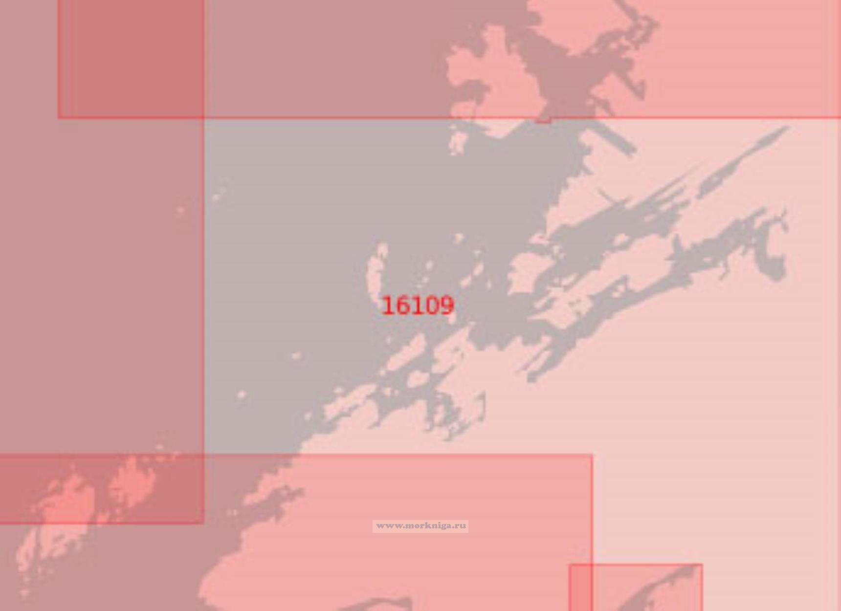16109 От острова Хусёй до острова Линесёйа (Масштаб 1:50 000)