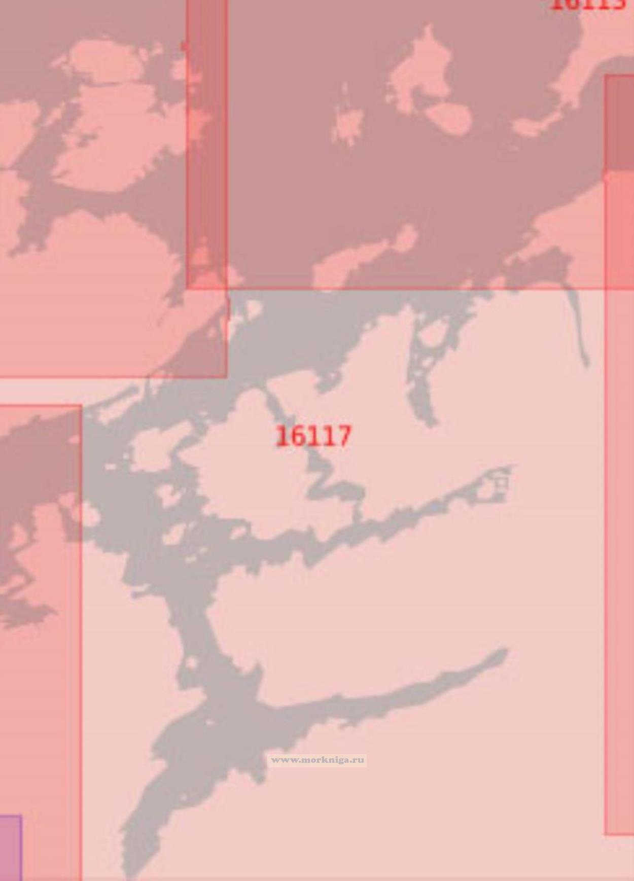 16117 От острова Стурфусна до маяка Тернинген с Хемне-фьордом (Масштаб 1:50 000)