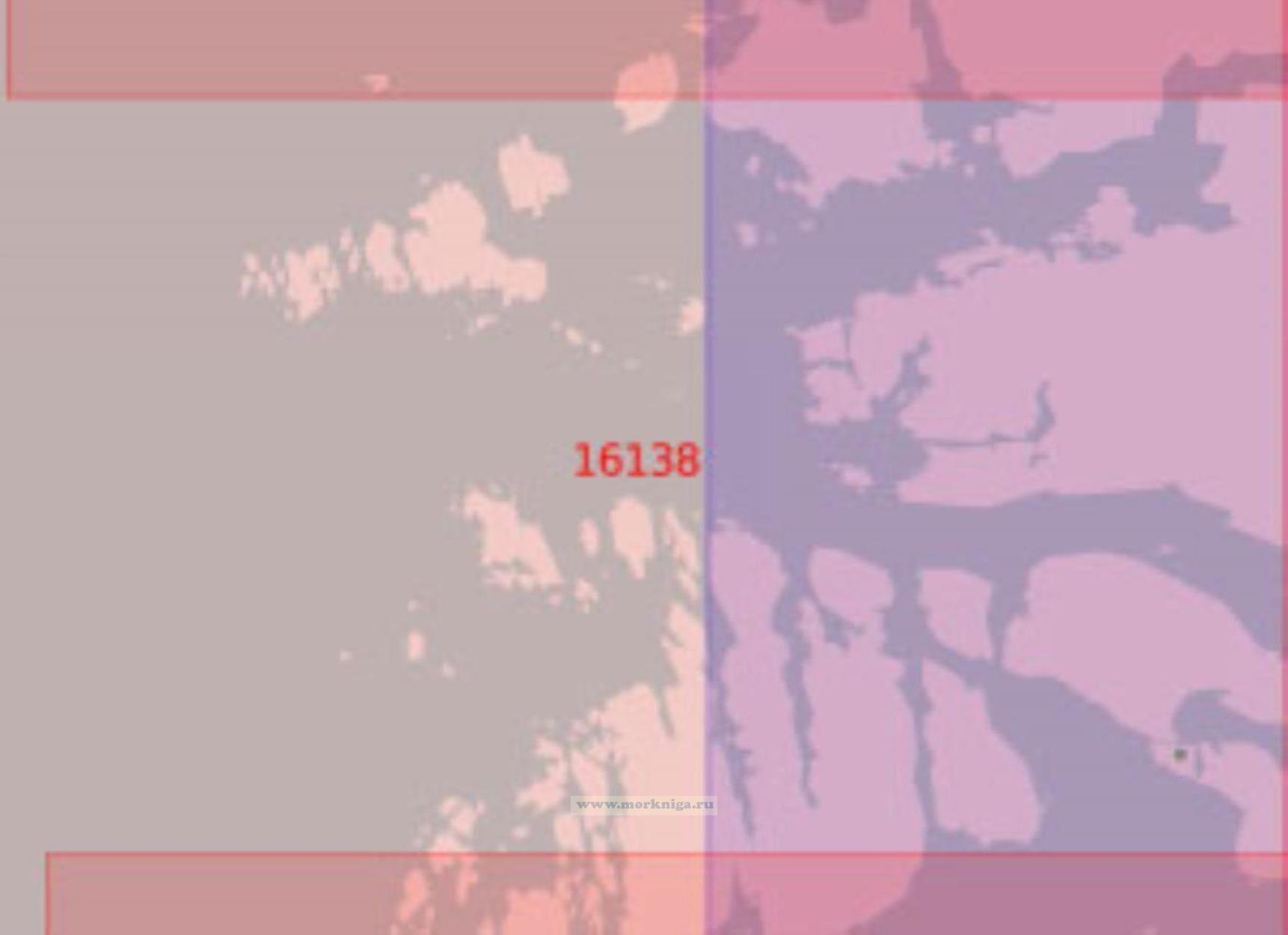 16138 Пролив Буэ-фьорд, Далс-фьорд и О-фьорд (Масштаб 1:50 000)