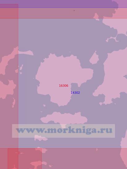 16306 Проливы Еленевского и Глубокий (Масштаб 1:50 000)