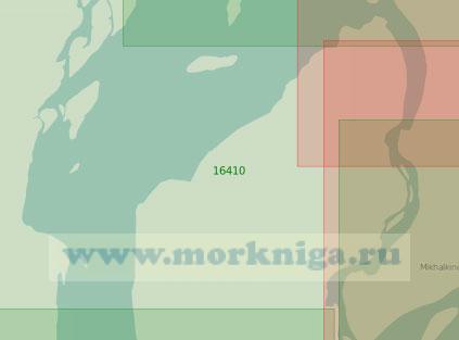 16410 Северная часть протоки Походская (Масштаб 1:25 000)
