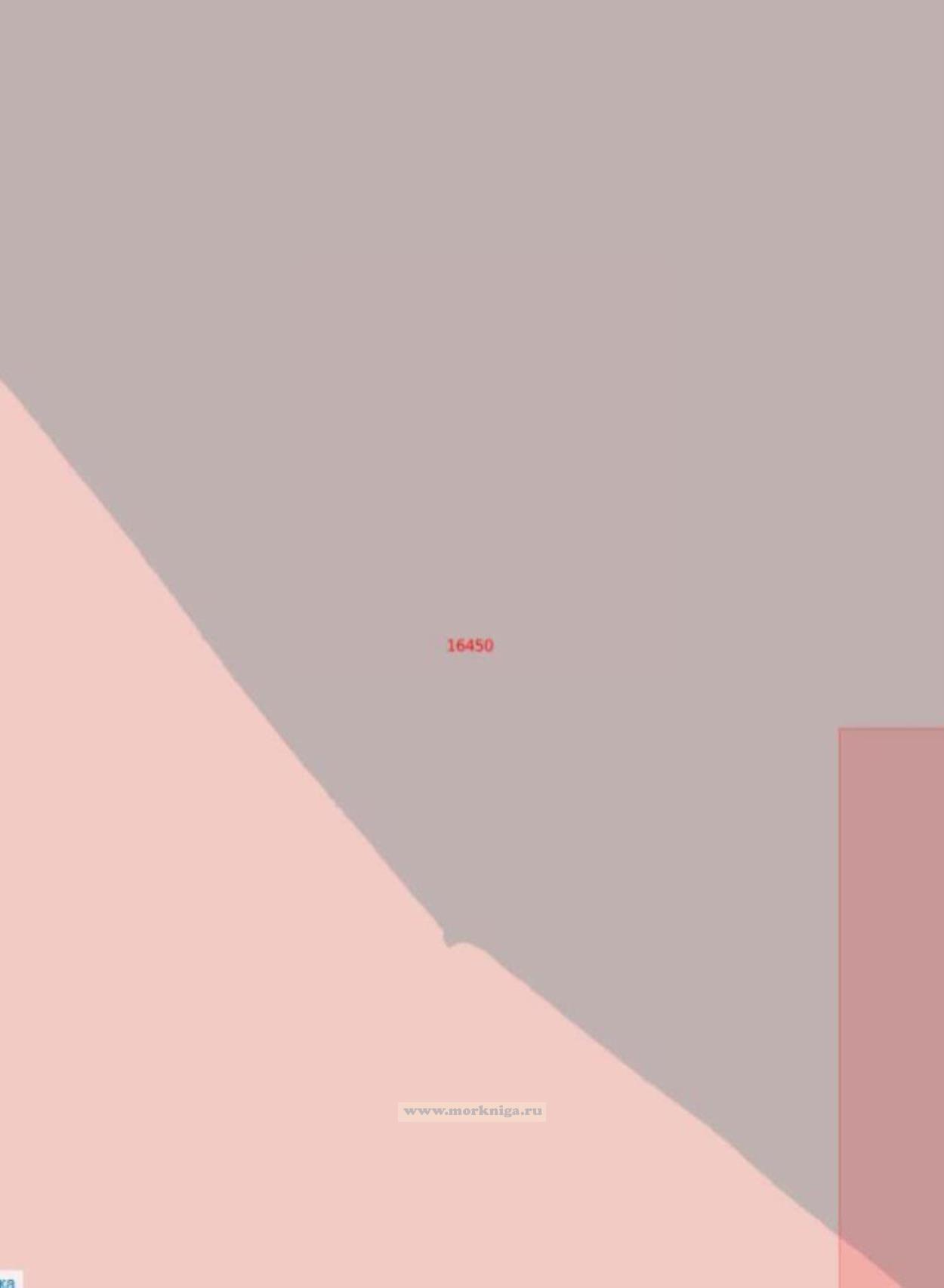 16450 Подходы к лагуне Тэнкэргын-Пильгын (Масштаб 1:50 000)