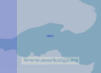 18011 Восточная часть Кильдинского пролива (Масштаб 1:10 000)