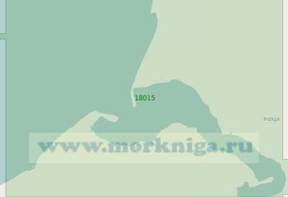 18015 Устье реки Индига с подходами (Масштаб 1:25 000)