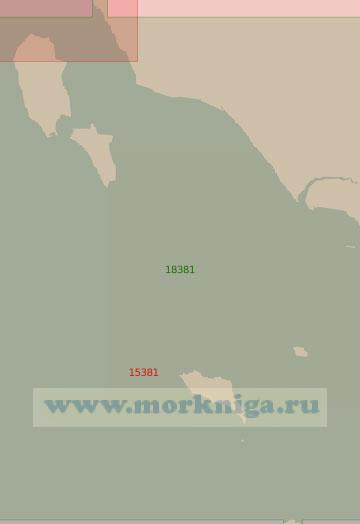 18381 Проливы Крестовский и Москва (Масштаб 1:25 000)
