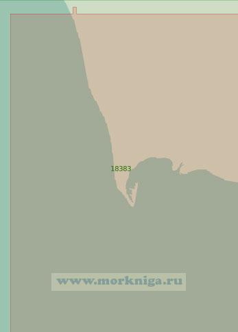 18383 Енисейский залив. Подходы к полярной станции Сопочная Карга (Масштаб 1: 25 000)