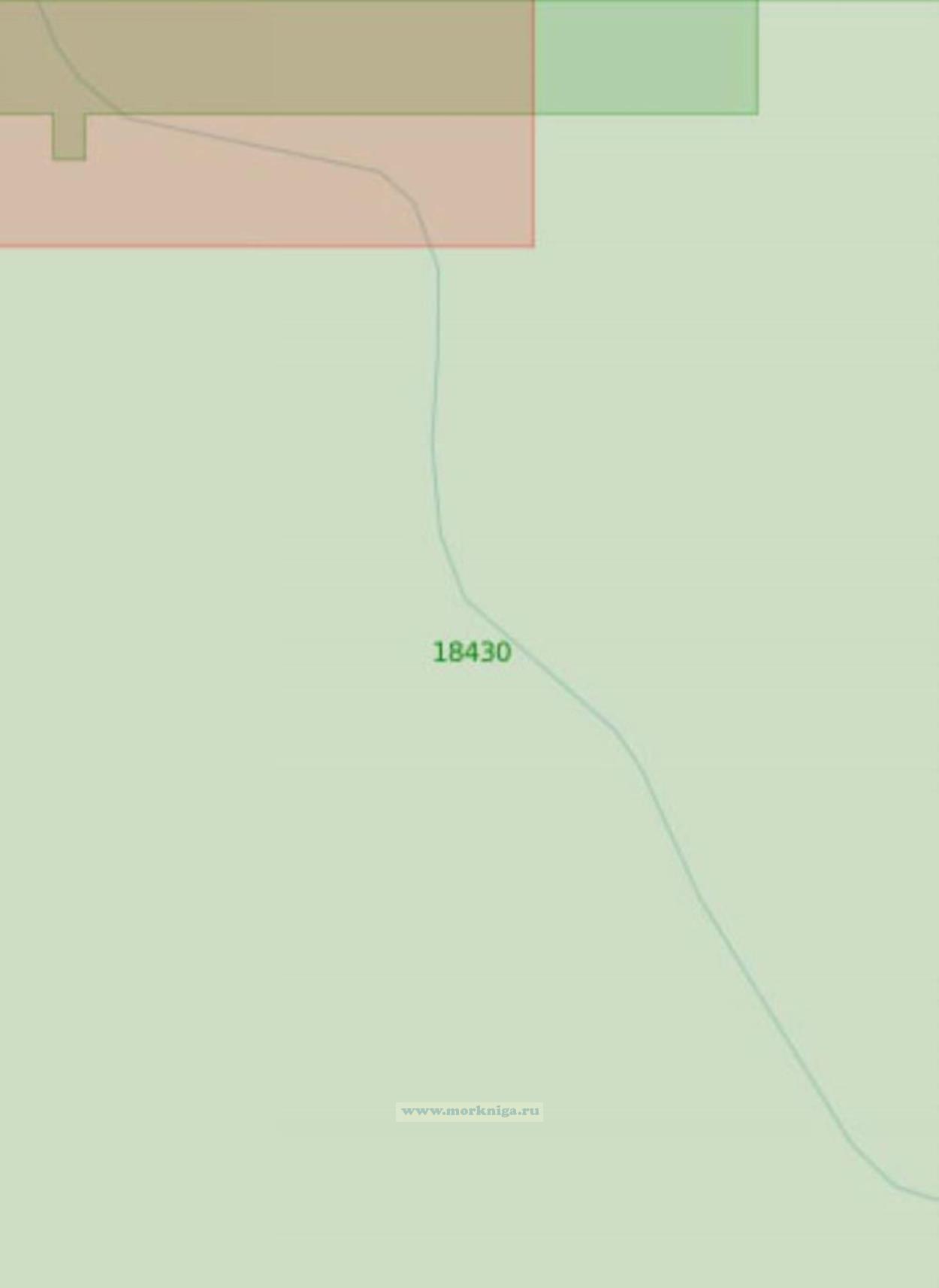 18430 От острова Песцовый до острова Эстелях (Масштаб 1:25 000)