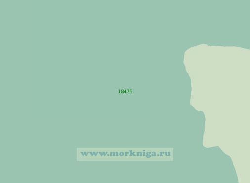 18475 Подходы к базе Арктической экспедиции (Масштаб 1:25 000)