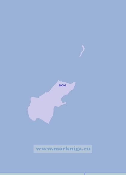 19001 Остров Жижгинский с подходами (Масштаб 1:10 000)