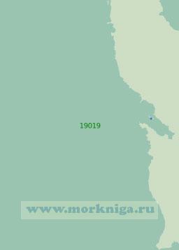 19019 От маяка Летне-Орловский до маяка Чесменский (Масштаб 1:25 000)
