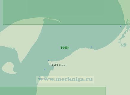 19454 Подходы к порту Певек (Масштаб 1:25 000)