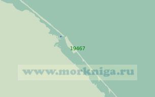 19467 Подходы к лагуне Каныгтокынмангкы (Масштаб 1:25 000)