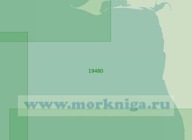 19480 Залив Тасыткын с подходами (Масштаб 1:25 000)