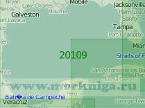 20109 Мексиканский залив (Масштаб 1:2 000 000)