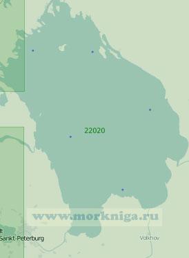 22020 Ладожское озеро (Масштаб 1:250 000)