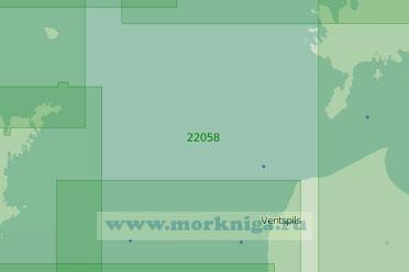 22058-INT1216 От Ирбенского пролива до острова Готланд (Масштаб 1:250 000)