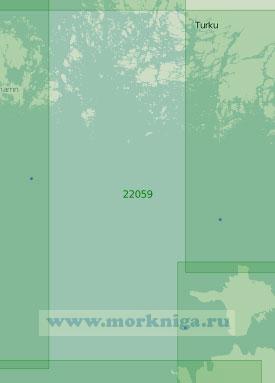 22059 От порта Турку (Або) до острова Сааремаа (Масштаб 1:250 000)