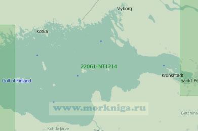 22061-INT1214 Восточная часть Финского залива (Масштаб 1:250 000)