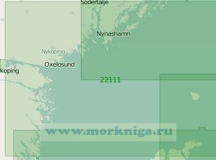22111 От маяка Хувудшер до маяка Стурклеппен с островом Готска-Сандён (Масштаб 1:200 000)