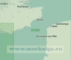 22325 От порта Дюнкерк до порта Ньюхейвен (Масштаб 1:200 000)