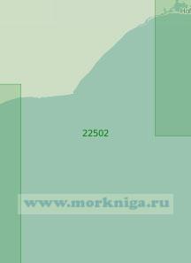 22502 От маяка Хванней до бухты Медалландсбюгюр (Масштаб 1:200 000)