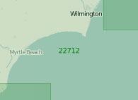 22712 От порта Уилмингтон до порта Джорджтаун (Масштаб 1:200 000)