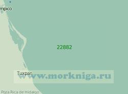 22882 От порта Тампико до устья реки Теколутла (Масштаб 1:300 000)