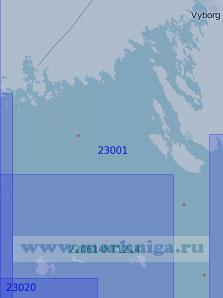 23001 От Приморска до маяка Соммерс (Масштаб 1:100 000)