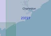23727 Подходы к порту Чарлстон (Масштаб 1:100 000)