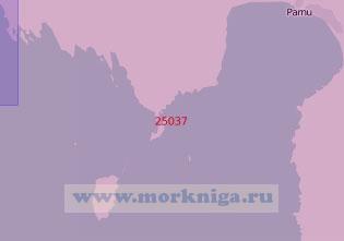 25037 Пролив Кихну и залив Пярну (Масштаб 1:50 000)