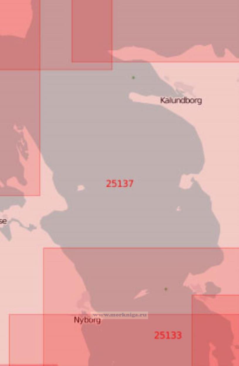 25137 Пролив Большой Бельт. Северная часть (Масштаб 1: 70 000)