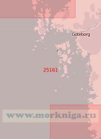 25161 Подходы к порту Гётеборг (Масштаб 1:50 000)